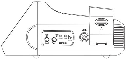 SAMSON XP25I - iPod anschließen - 1