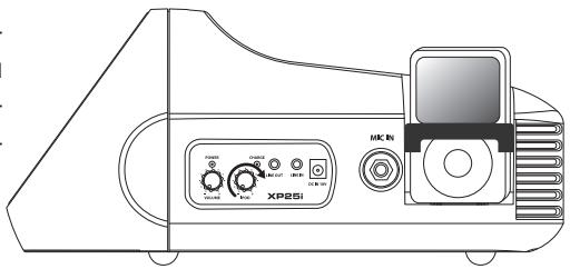 SAMSON XP25I - Il Collegamento dell'iPod - 3