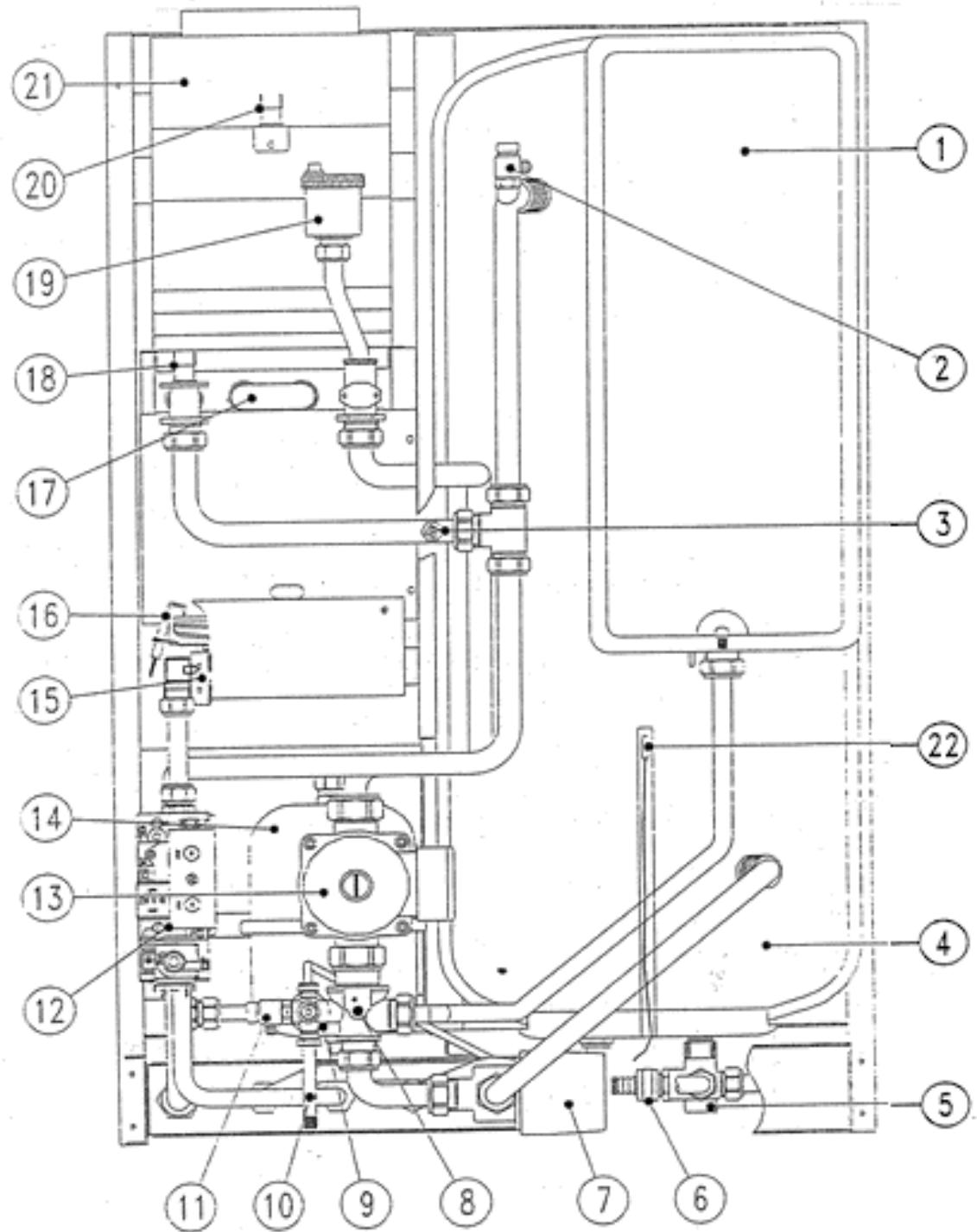 ARIANE SE 28 BT - AE 24 BT: composants - 1