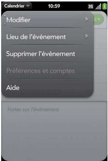 PALMONE PRE PLUS - Ouvrez Calendrier - 1