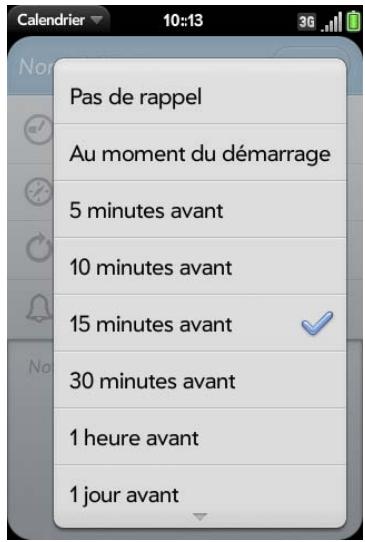 PALMONE PRE PLUS - Sélection des éléments d'une liste - 2