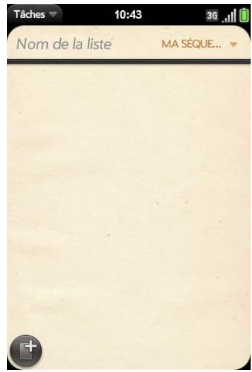 PALMONE PRE PLUS - Creation d'une liste de tâches - 1