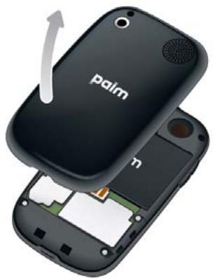 PALMONE PRE PLUS - Insérer la carte SIM - 3