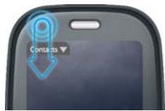 PALMONE PRE PLUS - Ouverture du menu d'une application - 1