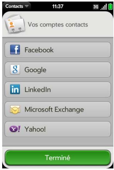 PALMONE PRE PLUS - Première utilisation de l'application Contacts - 2