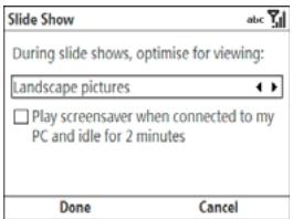 PALMONE TREO 500V - Customising your Camera settings - 2
