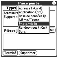 PALMONE TREO 650 - Joindre des sonneries - 1
