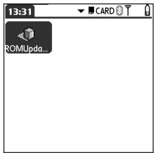 PALMONE TREO 650 - Copied applications sur une carte d'extension - 1
