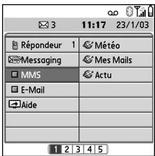 PALMONE TREO 650 - Configuration de la boite vocale - 1