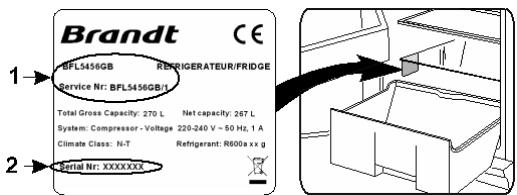 BRANDT BFU662LNW - GARANTIYDELSE - 1
