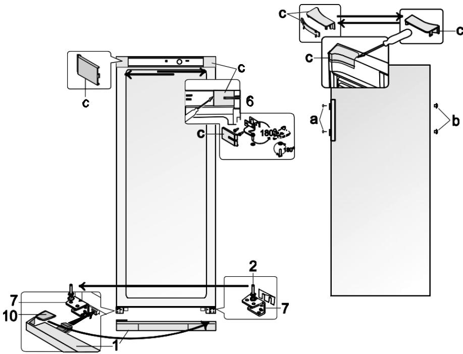 BRANDT BFU662LNW - Frigoríficos BFL5636BW, BFL5636BX - 1
