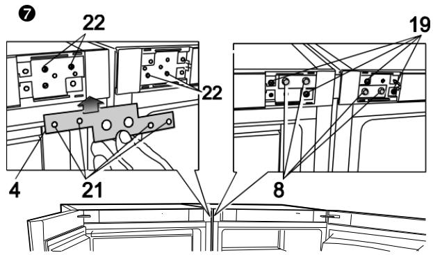 BRANDT BFU662LNW - Conexión de los aparatos - 5
