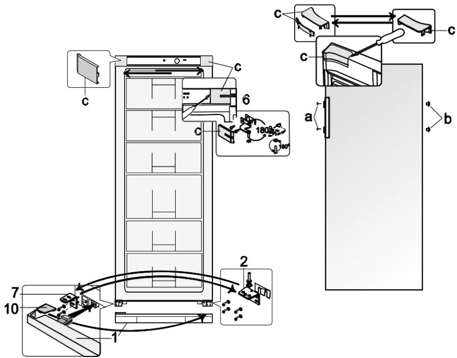 BRANDT BFU662LNW - Congeladores BFU662LNW, BFU662LNX - 1