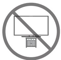 SAMSUNG UE55MU7075 - Precauciones de seguridad: Sujeción del television a la pared para estar que se caiga - 1