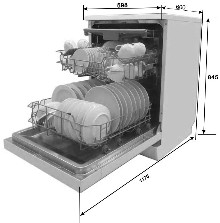 BRANDT DFH14104X - Informations techniques - 1