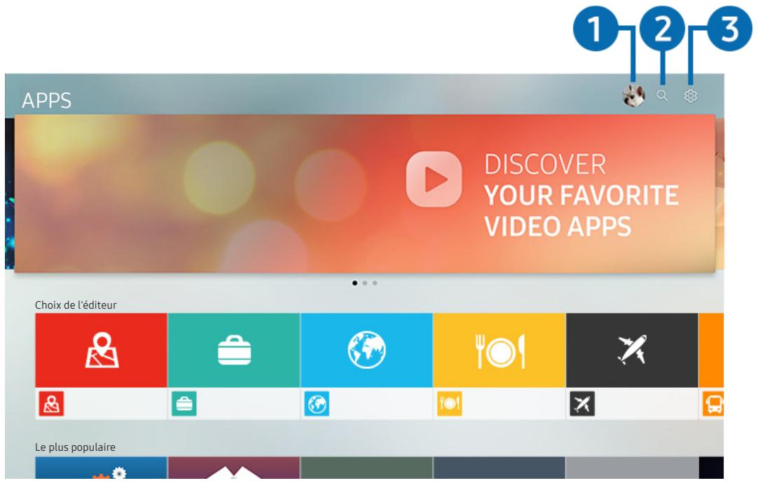SAMSUNG UE65MU7045 - >APPS - 1