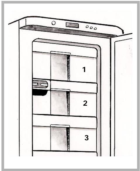 BRANDT KRYSTO UD2320 - De cette façon vous bénéficiaz du pouvoir de congélation maximum. - 2