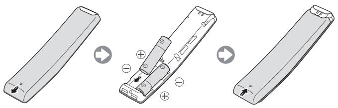SAMSUNG UE65MU7075 - Installere batterier i din Samsung Smart Remote - 1