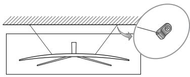 SAMSUNG UE65MU7075 - Preventing the TV from falling - 2
