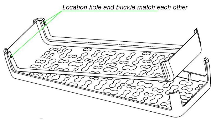 BRANDT RAC2X4MG,  RAC 2X4MG - b) Assembling the upper part - 3