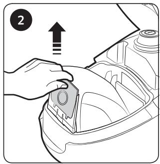 SAMSUNG VC07RVNJGWQ - Nettoyage du sac à poussière - 2