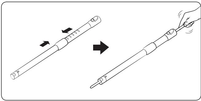 SAMSUNG VC07RVNJGWQ - Nettoyage du tuyau - 1