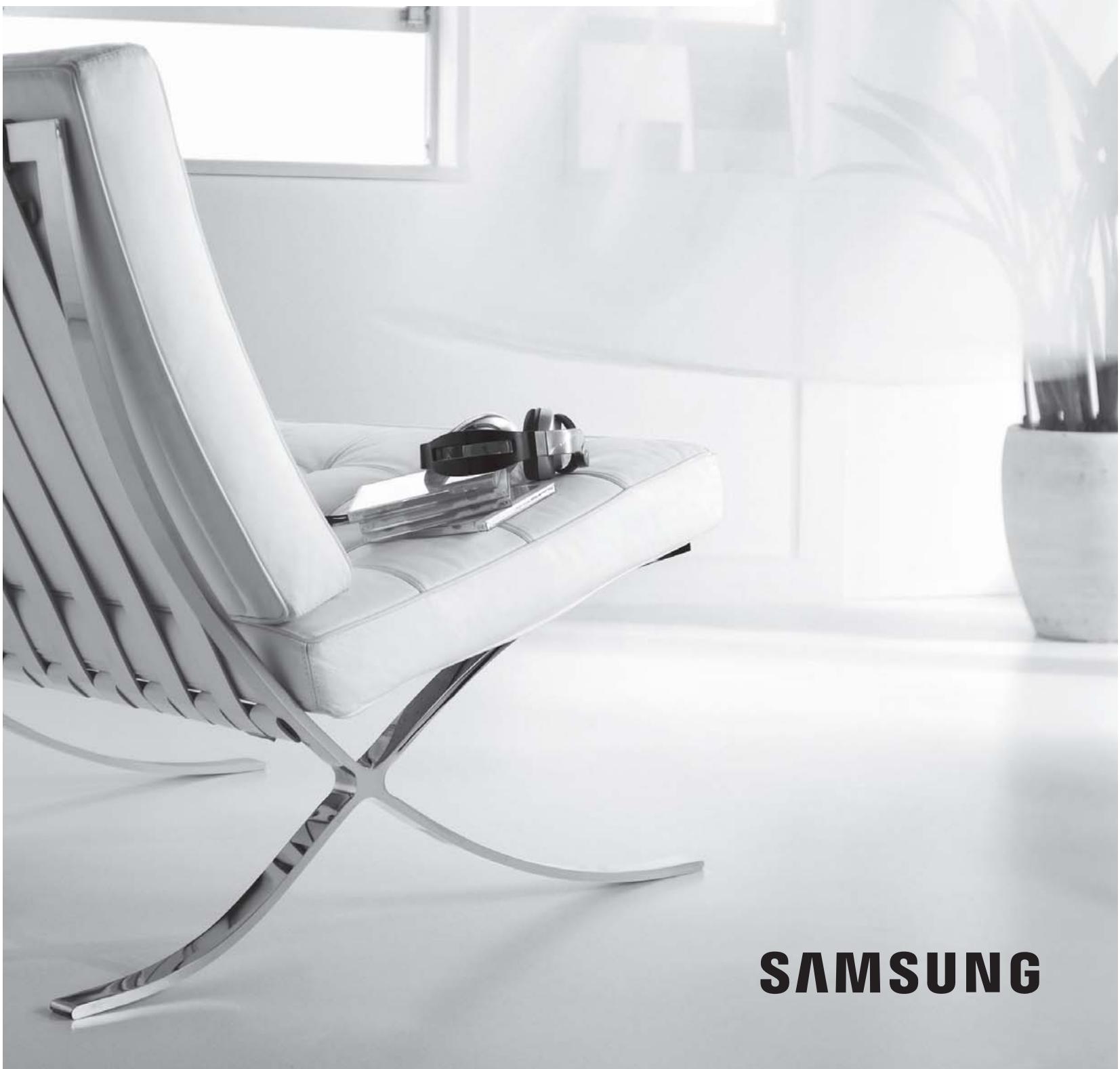 SAMSUNG VC07RVNJGWQ - Manuel d'utilisation - 1