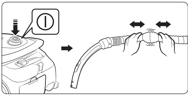 SAMSUNG VC07RVNJGWQ - Nettoyage du flexible - 1