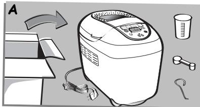 MOULINEX OW 5003 - ANTES DE LA PRIMERA UTILIZACION - 1