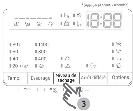 SAMSUNG WD80M4453JW/EF - Sechage vêtements uniquement - 2