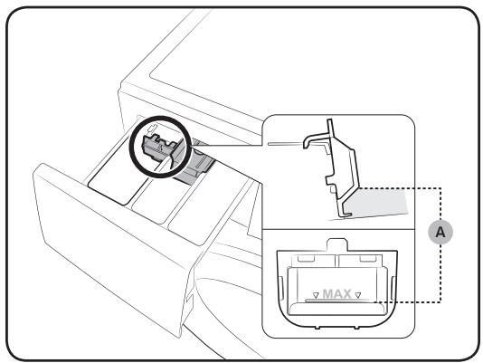 SAMSUNG WD80M4453JW/EF - Pour utiliser de la lessive liquide (modèles applicables uniquement) - 1