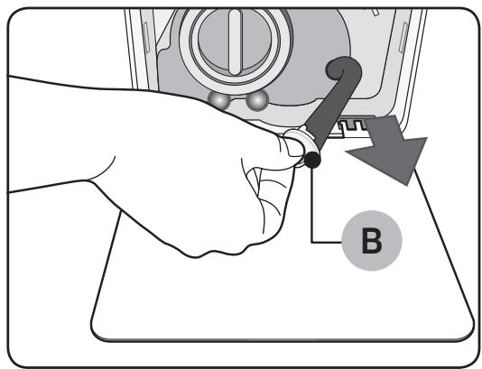 SAMSUNG WD80M4453JW/EF - Vidange d'urgence - 2