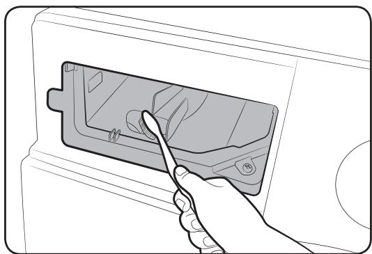 SAMSUNG WD80M4453JW/EF - Tiroir à lessive - 3