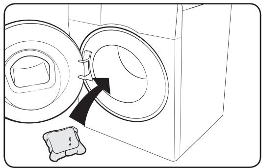 SAMSUNG WD80M4453JW/EF - Capsules de blanchisserie - 1