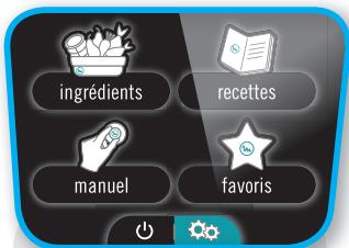 SEB COOKEO - menu réglages - 1