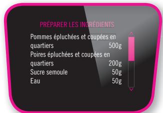 SEB COOKEO - recette compote de fruits - 13