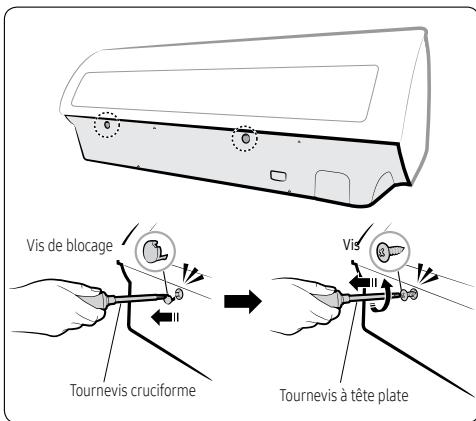 SAMSUNG WINDFREE - Étape 2.1 Démontage du panneau de couverture - 1