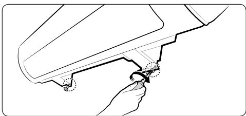 SAMSUNG WINDFREE - Étape 2.11 Fixation de l'unité interieure sur la plaque d'installation - 1