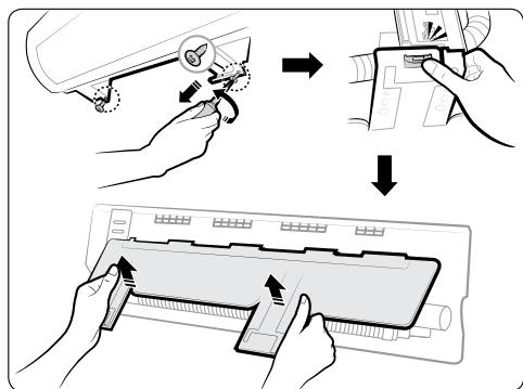 SAMSUNG WINDFREE - Étape 2.1 Démontage du panneau de couverture - 4