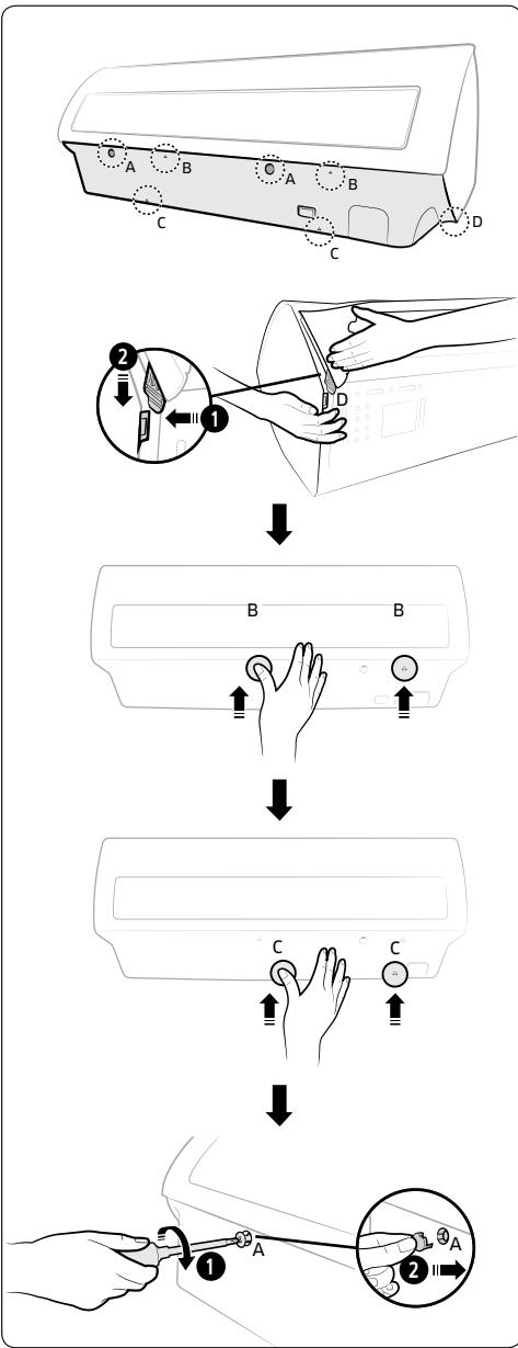 SAMSUNG WINDFREE - Étape 2.12 Assemblage du panneau de couvercle - 1