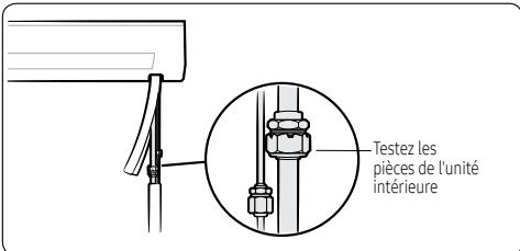 SAMSUNG WINDFREE - Étape 4.1 Exécution de l'essai de fuite de gaz - 2