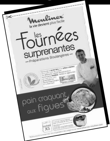 SEB LA FOURNEE - pain craquant aux figues - 1
