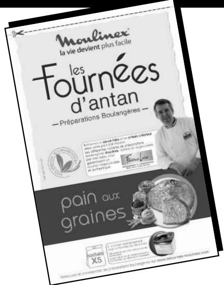 SEB LA FOURNEE - pain aux graines - 1