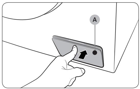 SAMSUNG WW70J5355,  ECOBUBBLE WW70J5355FX - Vidange d'urgence - 1