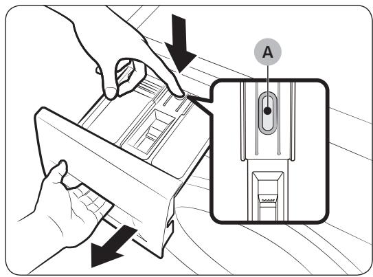 SAMSUNG WW70J5355,  ECOBUBBLE WW70J5355FX - Tiroir à lessive - 1