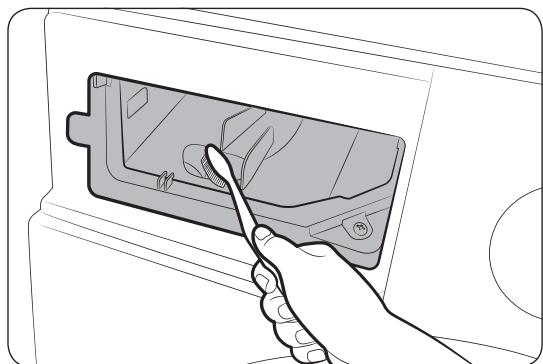 SAMSUNG WW70J5355,  ECOBUBBLE WW70J5355FX - Tiroir à lessive - 3