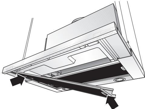 SIEMENS LI44630/03 - INSTALLATION INSTRUCTIONS - Aus- und Einbauern der Metall-Fettfilter: - 1