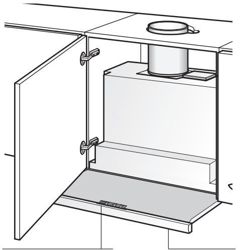 SIEMENS LI44630/03  - INSTALLATION INSTRUCTIONS - Preparativos para volver a montar la campana extractora: - 1