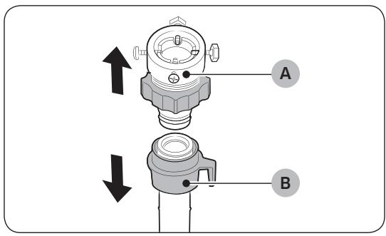 SAMSUNG WW70K5210UW - Étape 4 raccorder le tuyau d'eau - 1