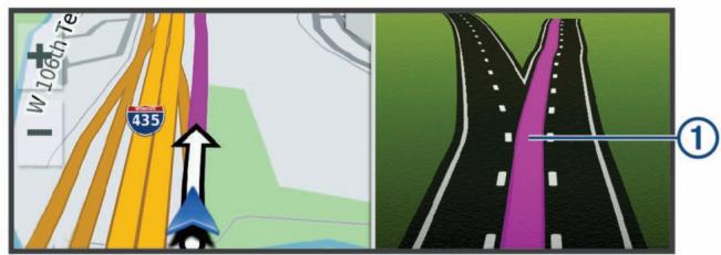 GARMIN DRIVESMART 61, DRIVESMART 61 SE LMT-S - Assistant de voies de circulation actif - 1